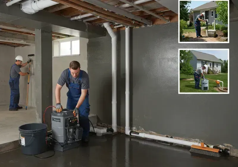 Basement Waterproofing and Flood Prevention process in Sumter County, AL